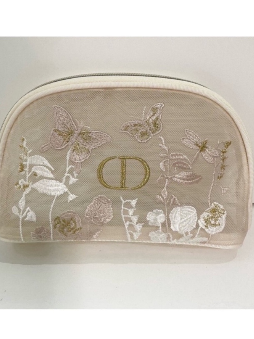 Dior beauty cosmetic bag